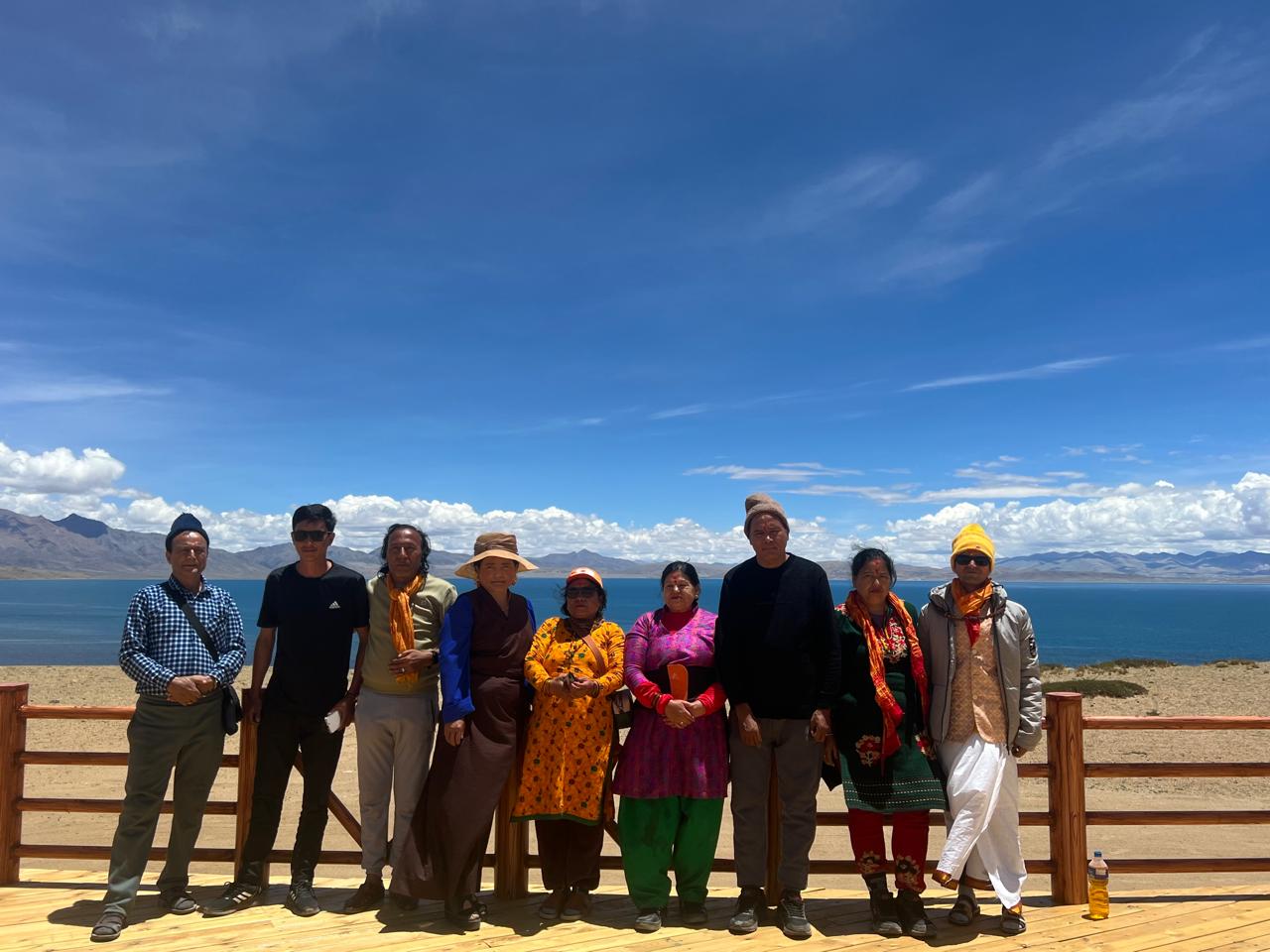 Mount Kailash and Lake Mansarovar